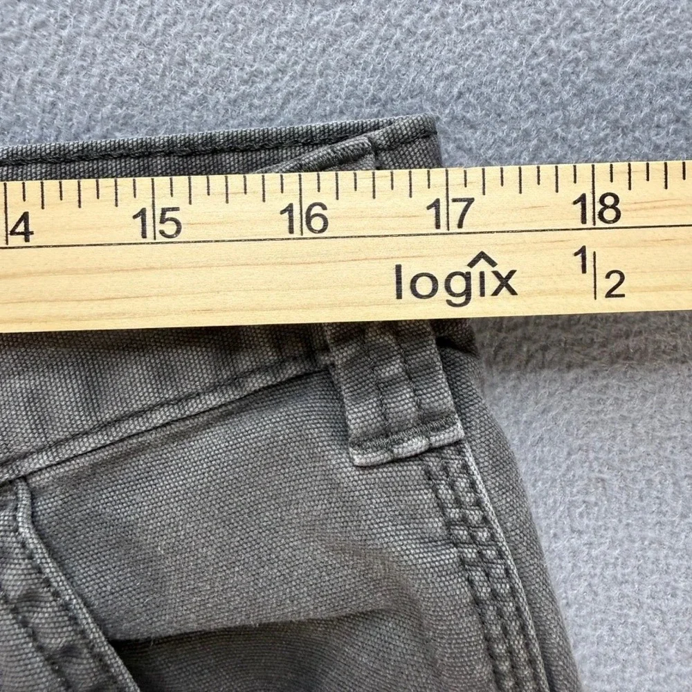 Carhartt Work Pant Mens 34x30 (FIT 34x27) Rugged Flex Relaxed Fit Canvas Utility